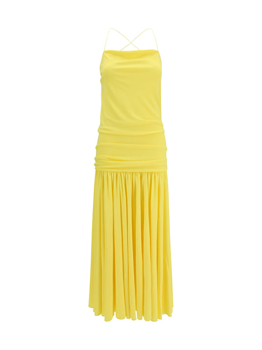 JACQUEMUS Pleated midi Dress