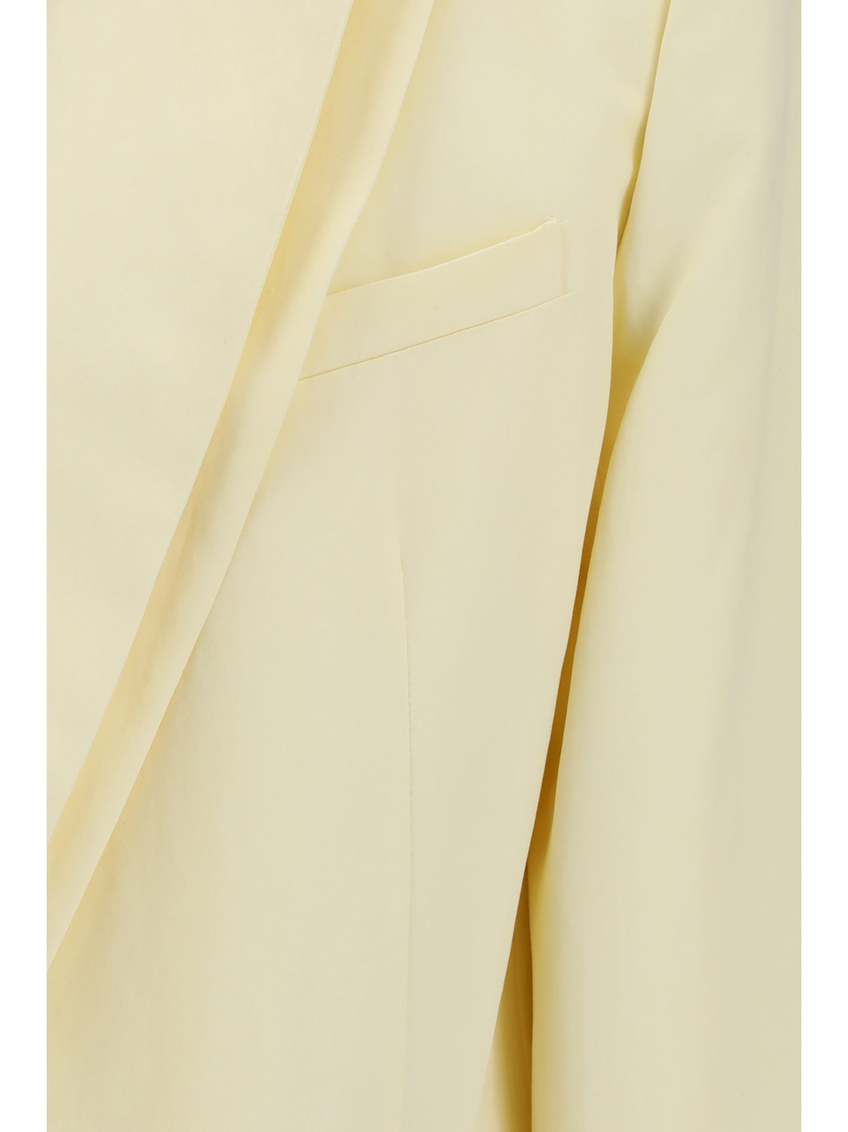 Max Mara Sportmax Double-collar Blazer in viscose blend - Yellow Light