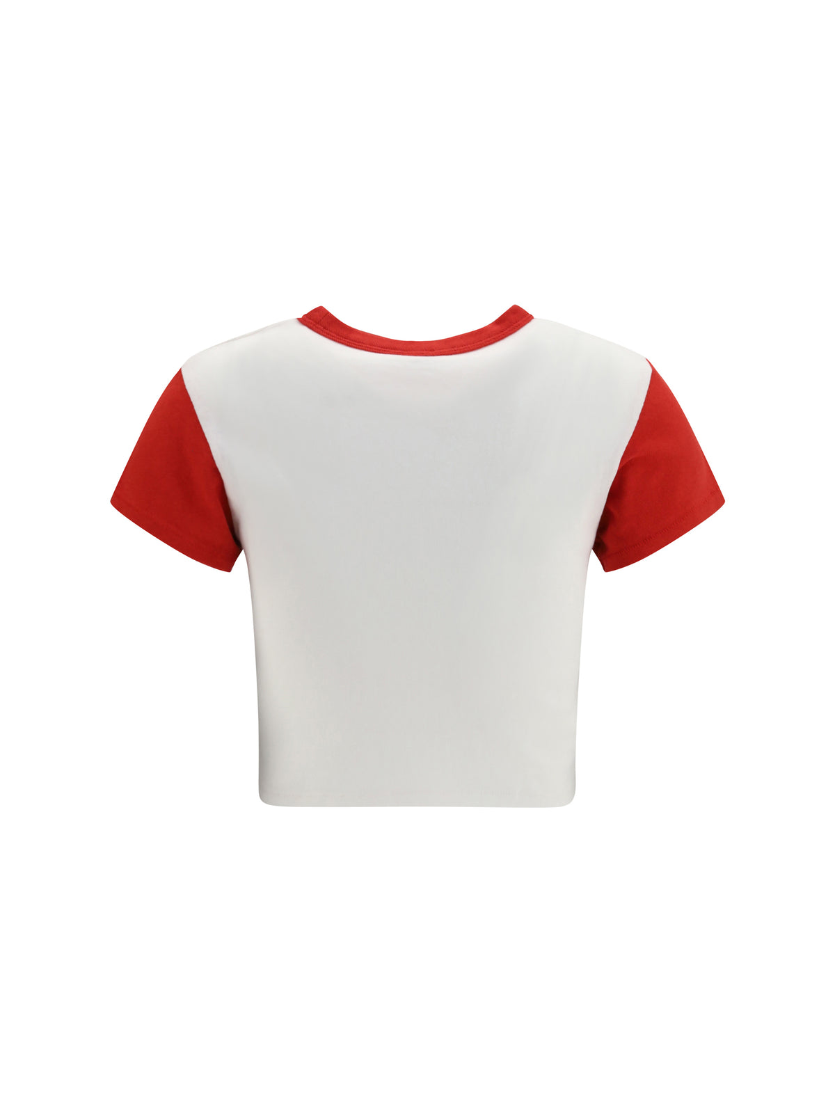 Kenzo Jumping Tiger cropped cotton T-shirt - Off White