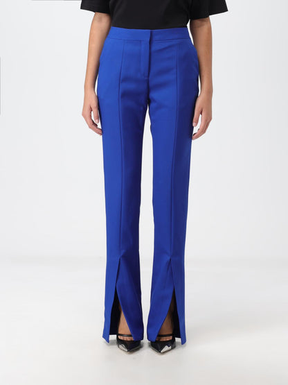 Off White Pants Woman Blue
