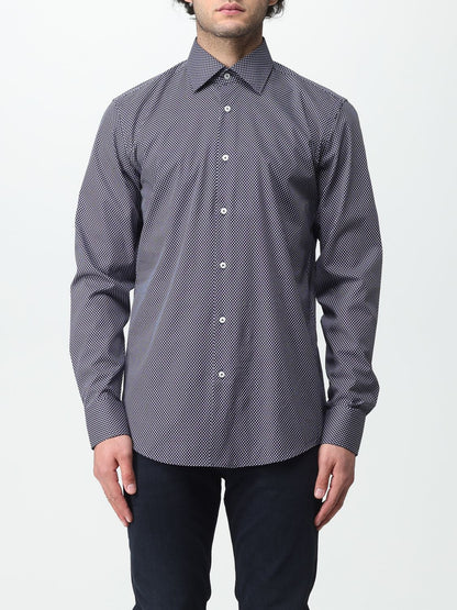 Boss Shirt Men Blue