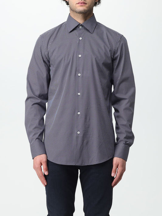 Boss Shirt Men Blue