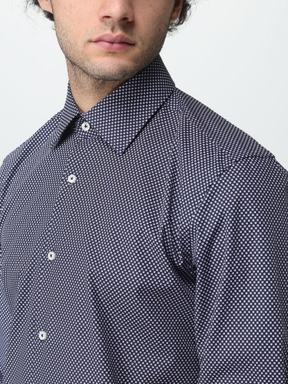 Boss Shirt Men Blue