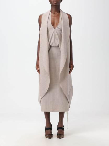 Fendi Dress Woman Beige