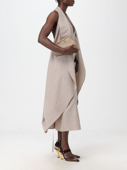 Fendi Dress Woman Beige