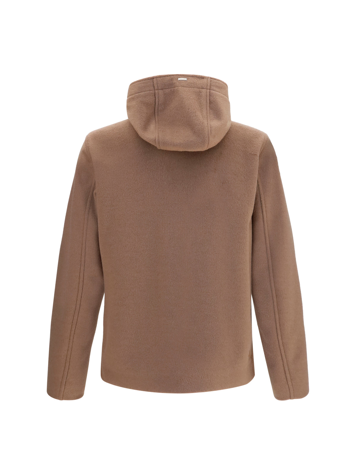 Herno Hooded button-front Jacket - Tortora Dark