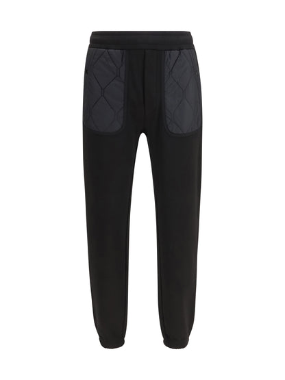 Moncler Cotton blend Sweatpants - Black