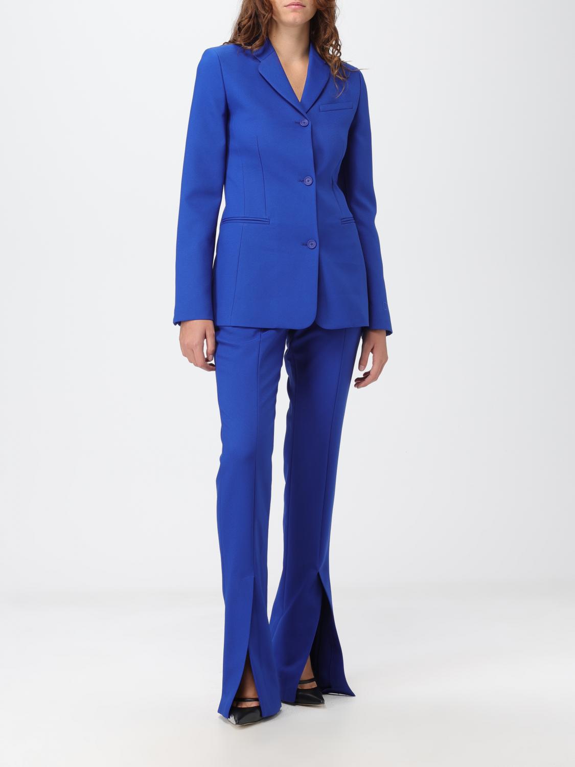 Off White Jacket Woman Blue