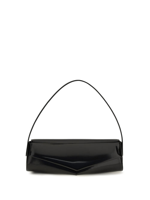Jil Sander Kante leather Shoulder Bag - Black