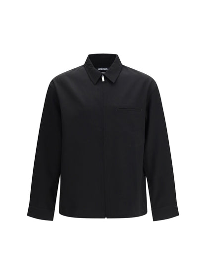 JACQUEMUS Mecano Shirt in virgin wool
