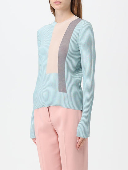 Fendi Sweater Woman Gnawed Blue