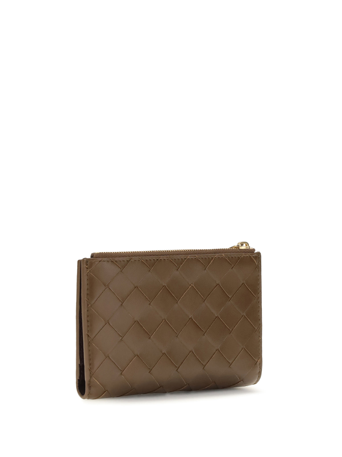 Bottega Veneta Medium bifold Intrecciato Wallet - Hazelnut/Dark Baro-G
