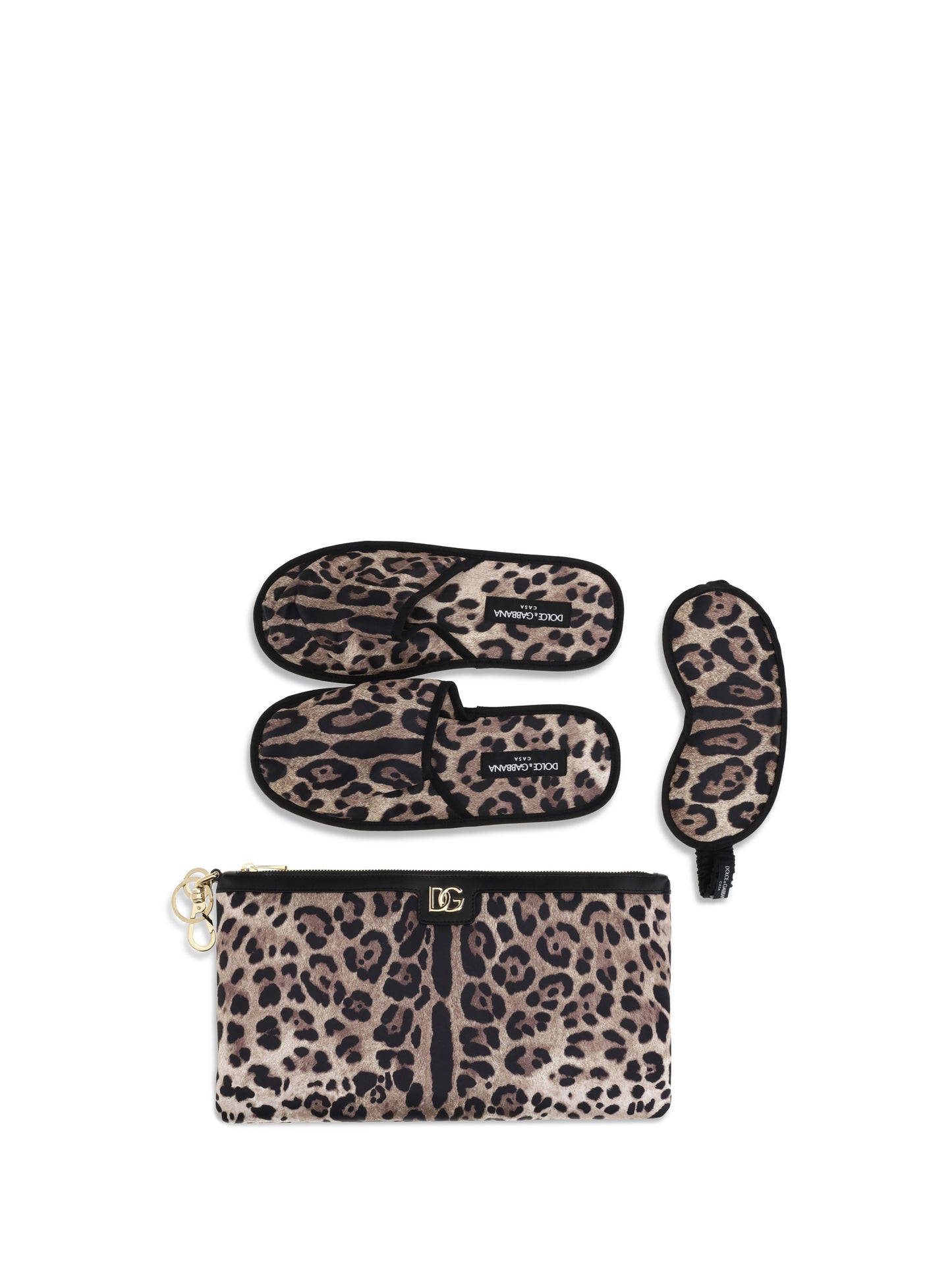 DOLCE & GABBANA Leopard-print Comfort Kit