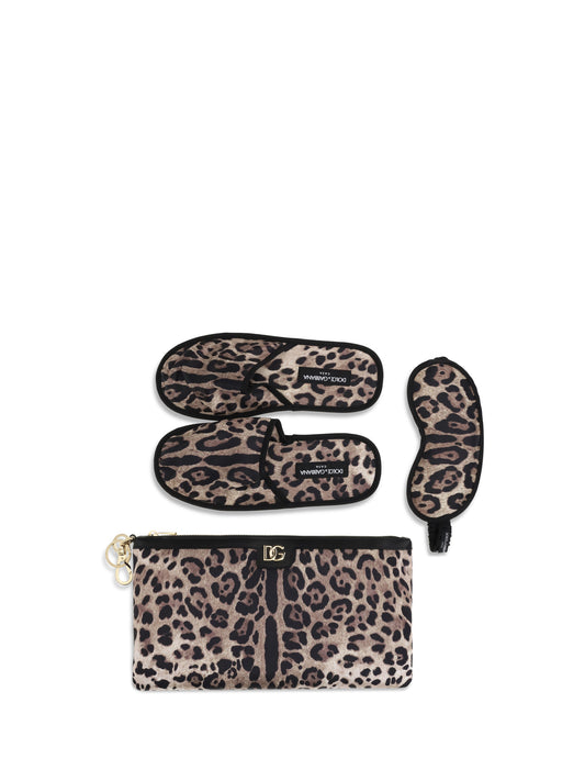 DOLCE & GABBANA Leopard-print Comfort Kit