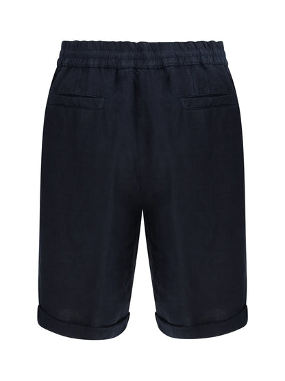 BRUNELLO CUCINELLI Linen Dyed Shorts