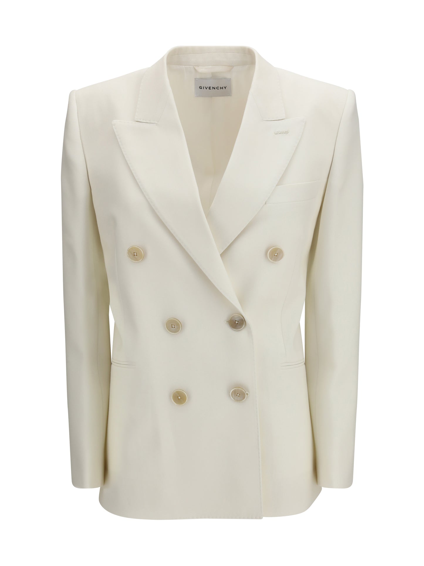 GIVENCHY Double-breasted wool and mohair Jacket