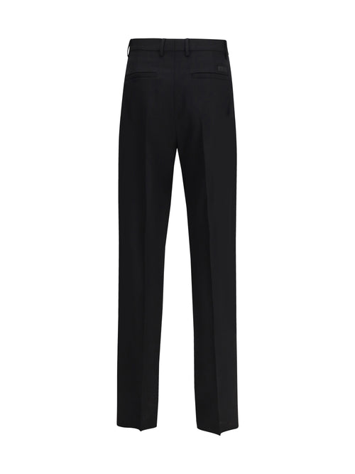 Versace Formal wool Pants - Black
