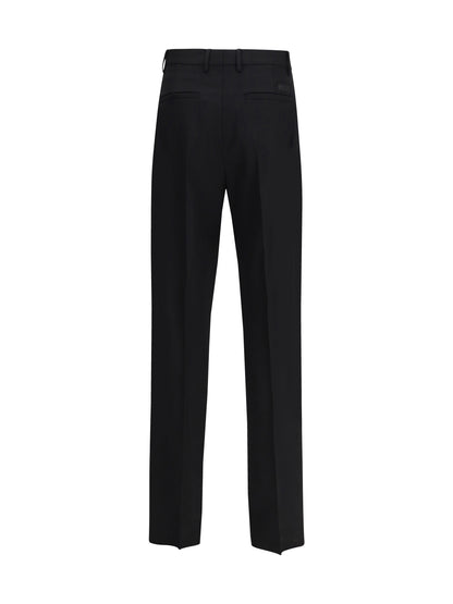 VERSACE Formal wool Pants