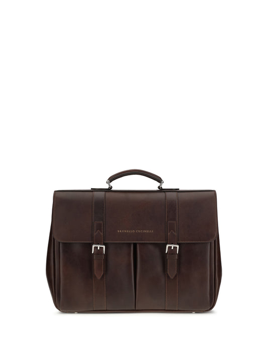 BRUNELLO CUCINELLI Leather Travel Bag
