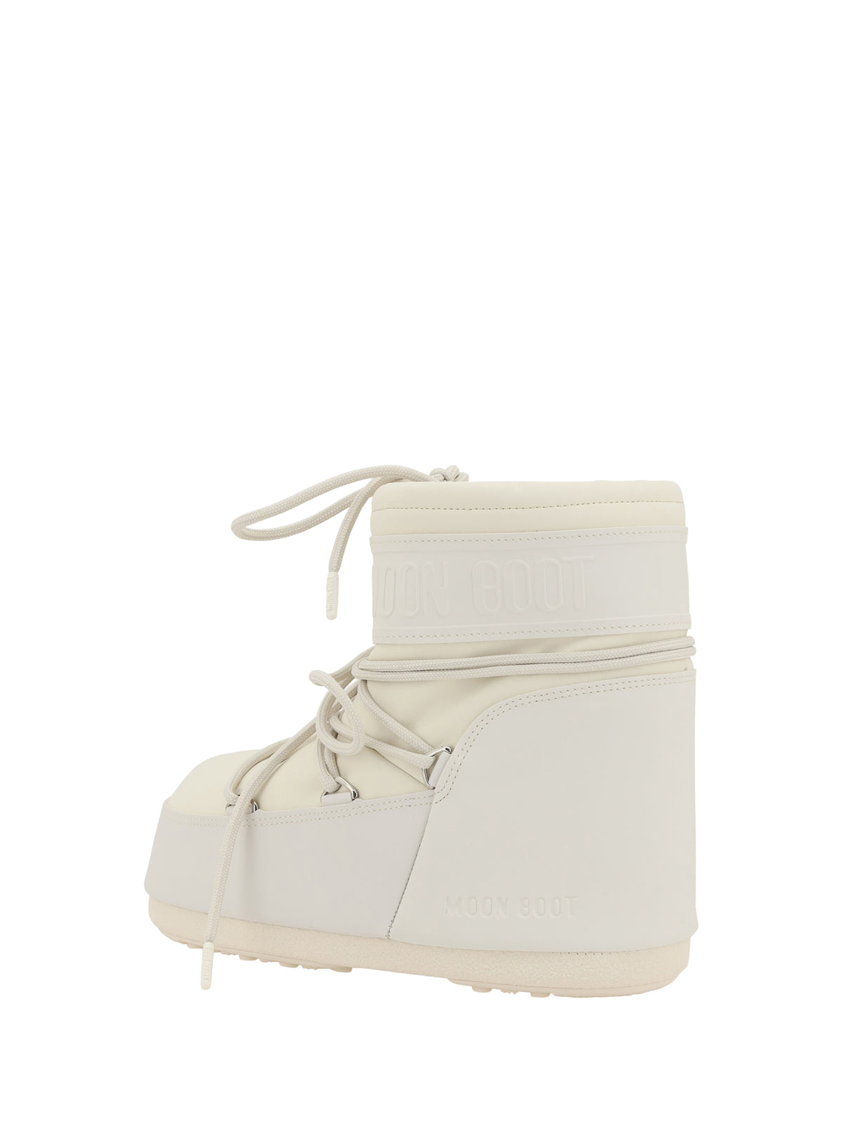 Moon Boot Icon Low Rubber Boots - Cream
