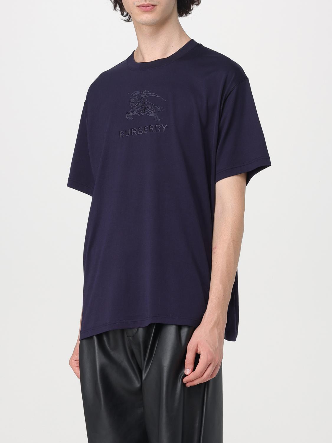 Burberry T Shirt Men Blue