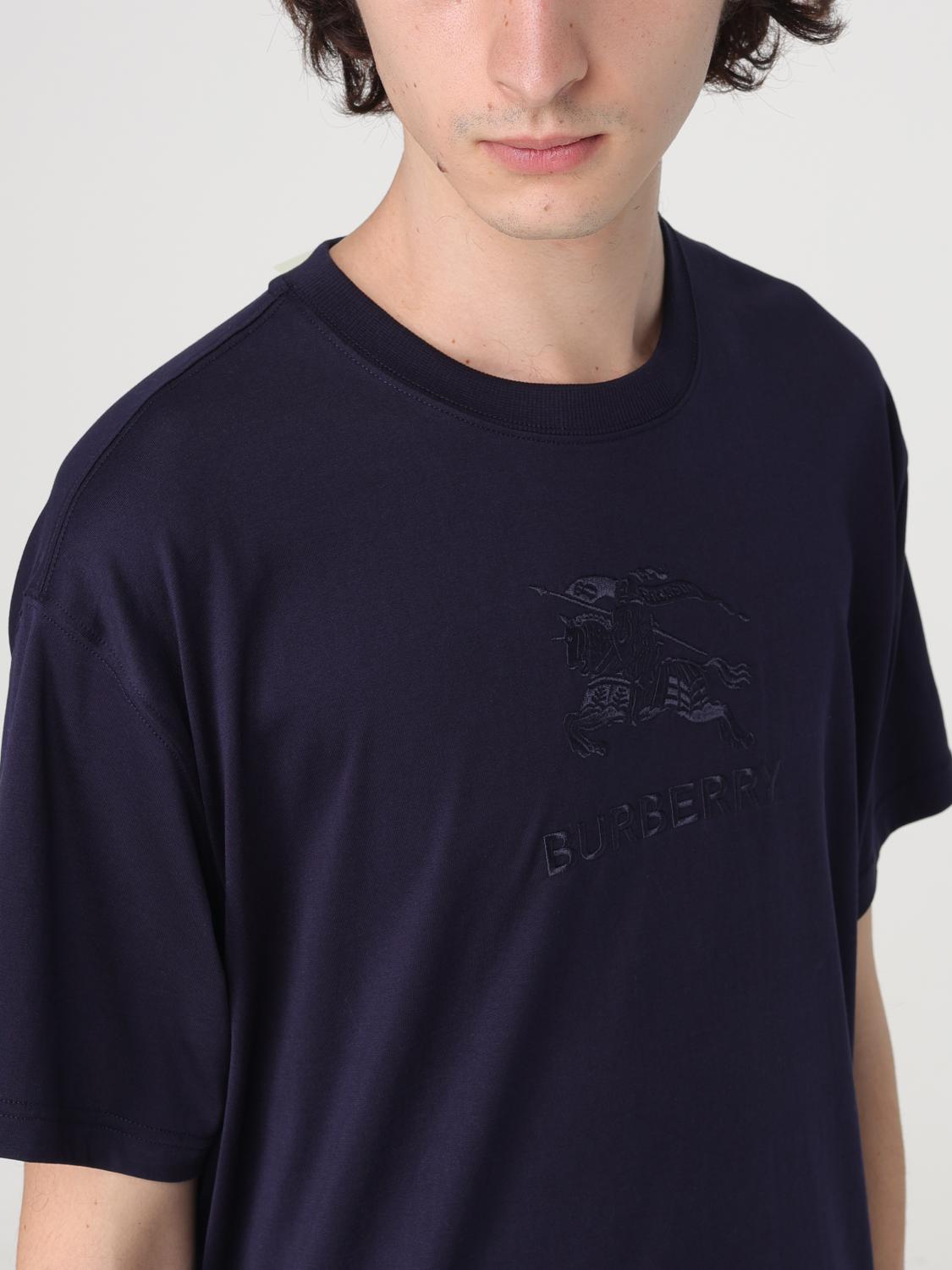 Burberry T Shirt Men Blue
