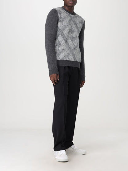 Fendi Sweater Men Grey