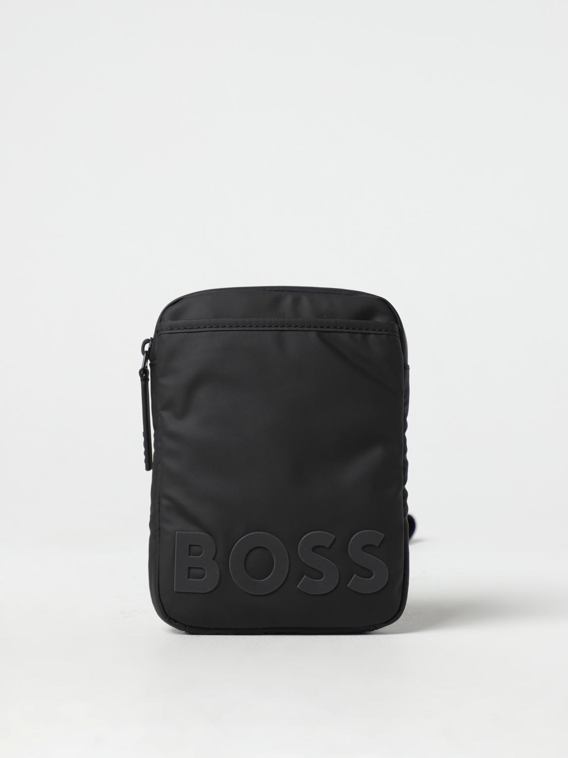Boss Travel Bag Men Grey