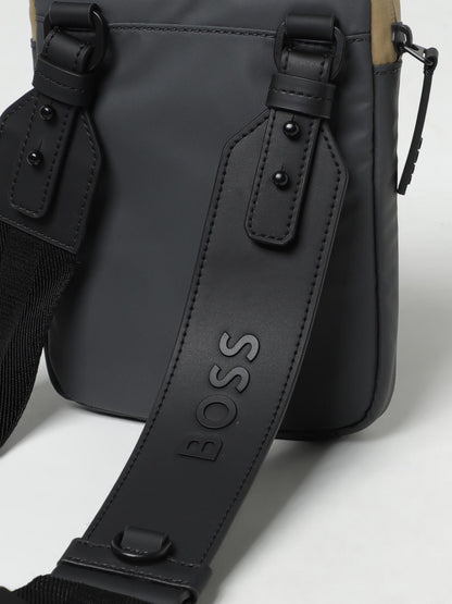 Boss Travel Bag Men Grey