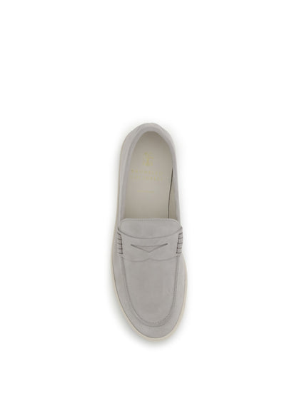 BRUNELLO CUCINELLI Suede Loafers