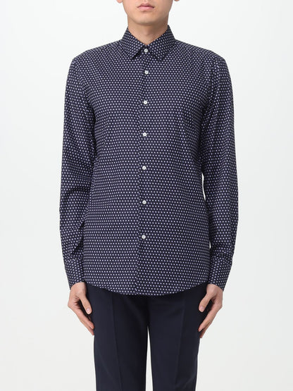 Boss Shirt Men Blue