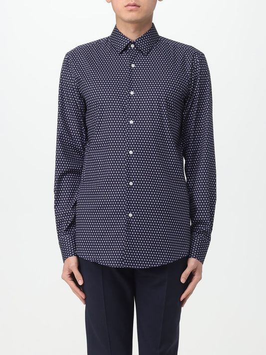 Boss Shirt Men Blue