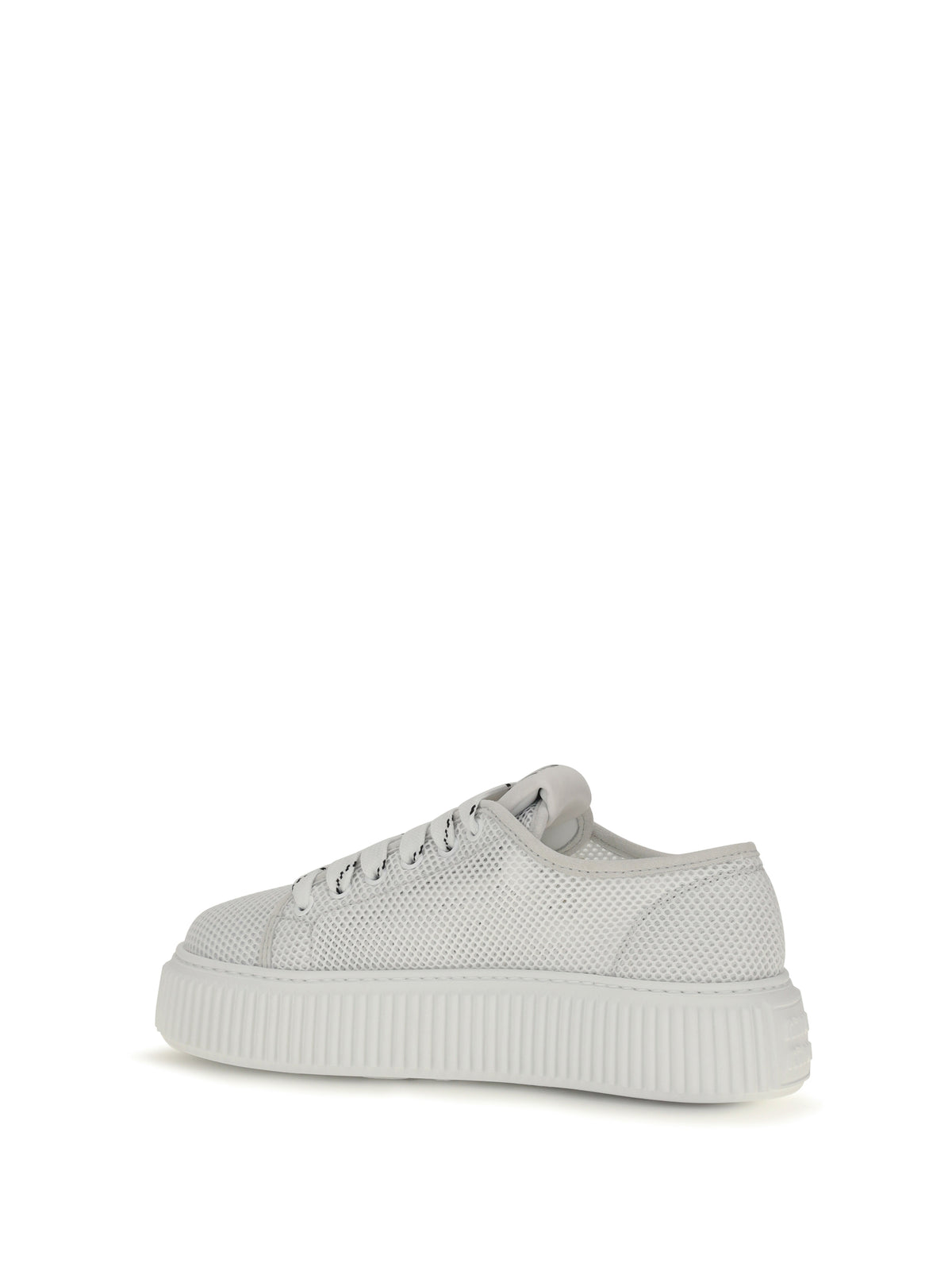 Miu Miu Platform Sneakers - White