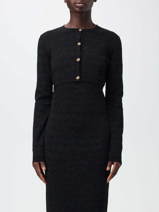 Versace Cardigan Woman Black