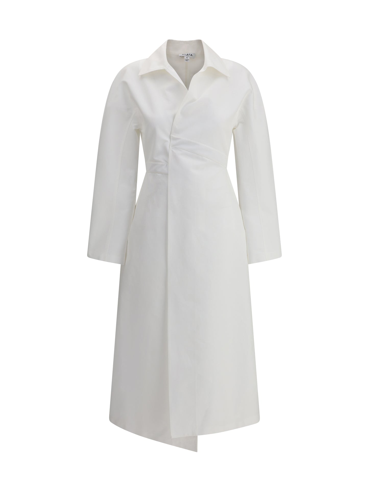 ALAÏA Wrap-style midi Dress