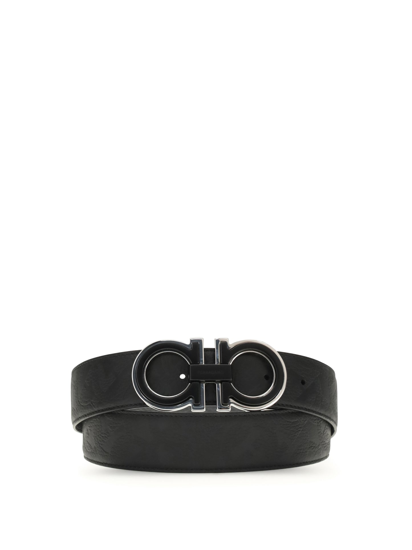 FERRAGAMO Reversible and adjustable Gancini Belt