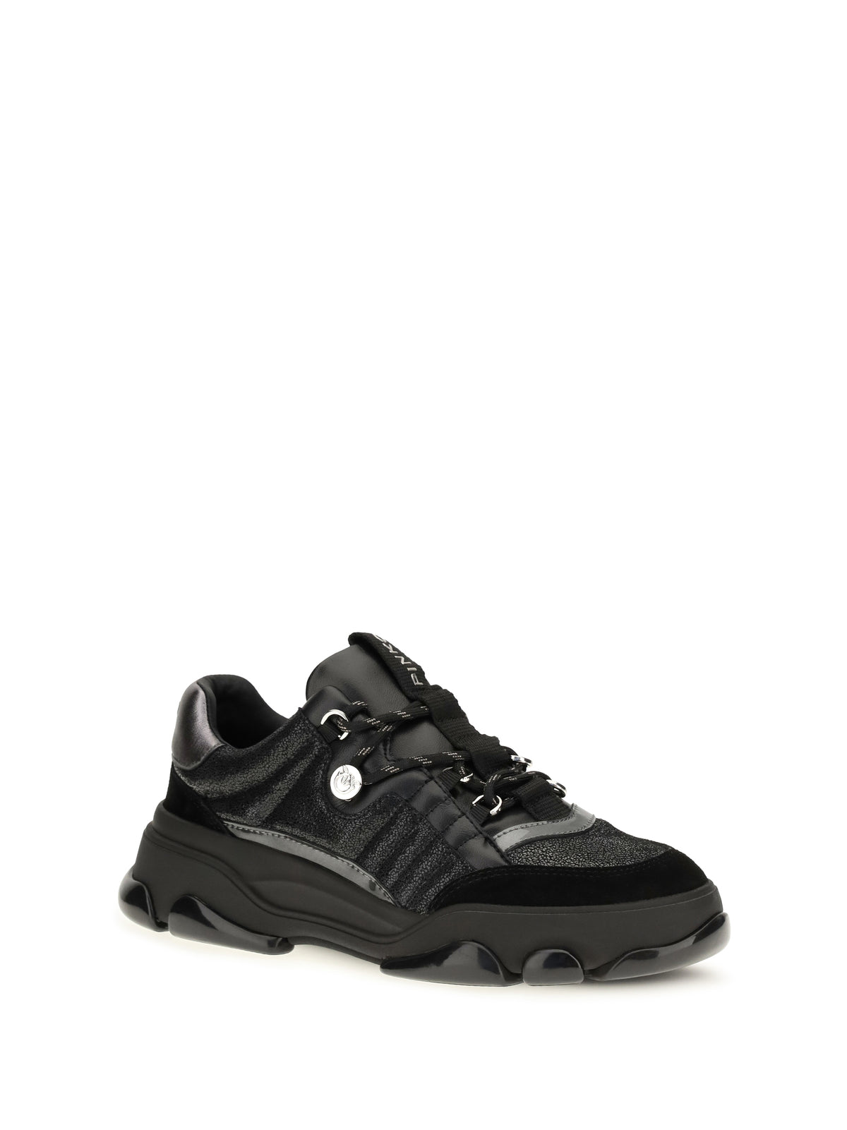 Pinko Athena suede Sneakers - Black