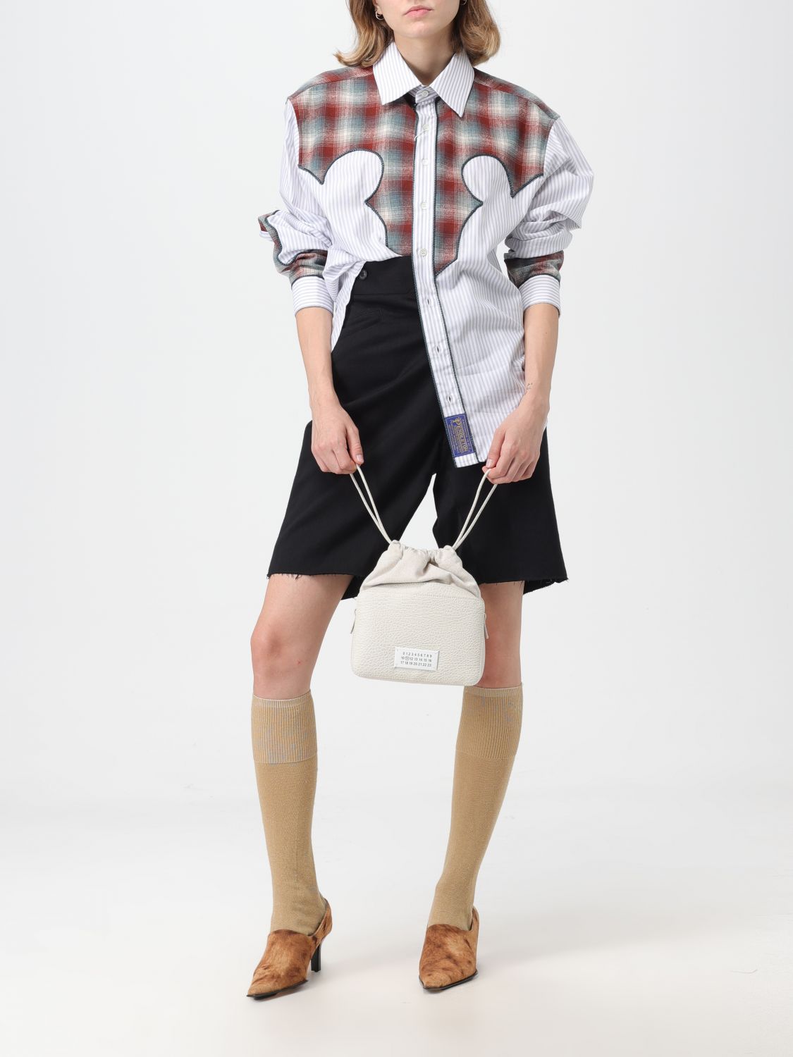Maison Margiela Shirt Woman Grey