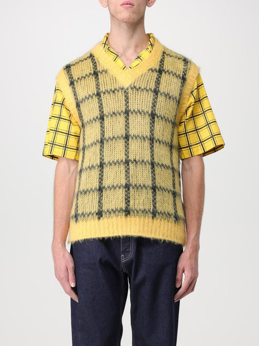 Marni Suit Vest Men Yellow
