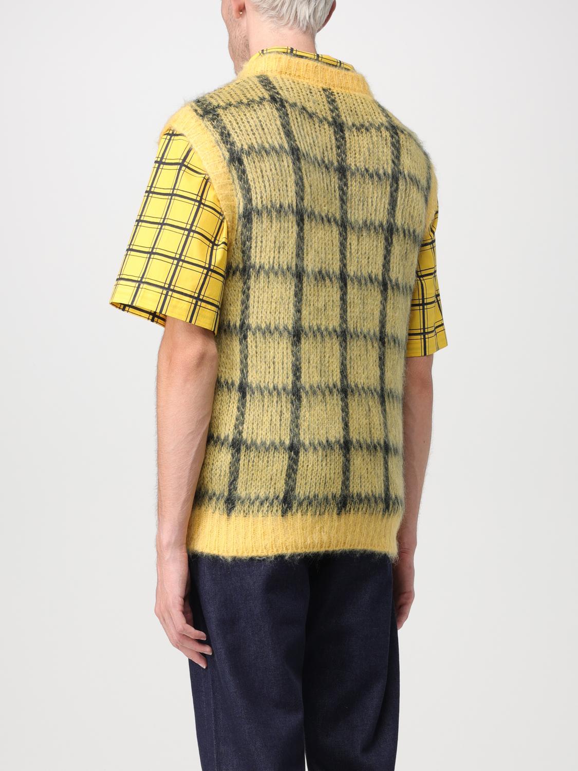 Marni Suit Vest Men Yellow