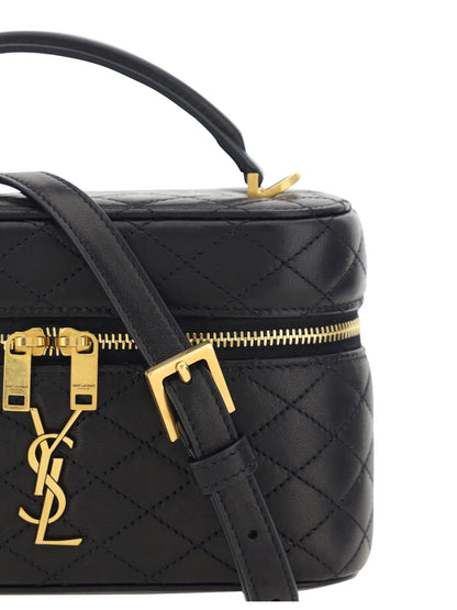 Saint Laurent Vanity Gaby leather Handbag - Black