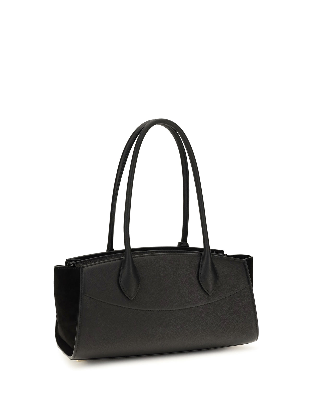 Ferragamo Studio Soft East West Shoulder Bag - Black