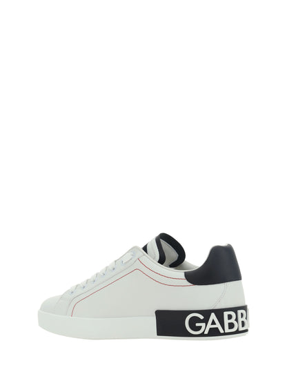 DOLCE & GABBANA Leather Sneakers