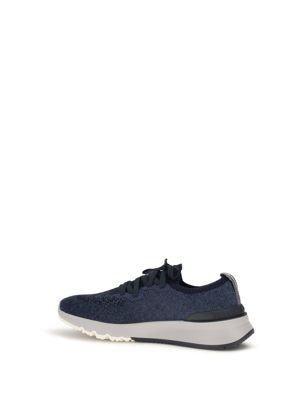 Brunello Cucinelli Cotton Sneakers - Denim+Navy+G Light/Panama/Blue