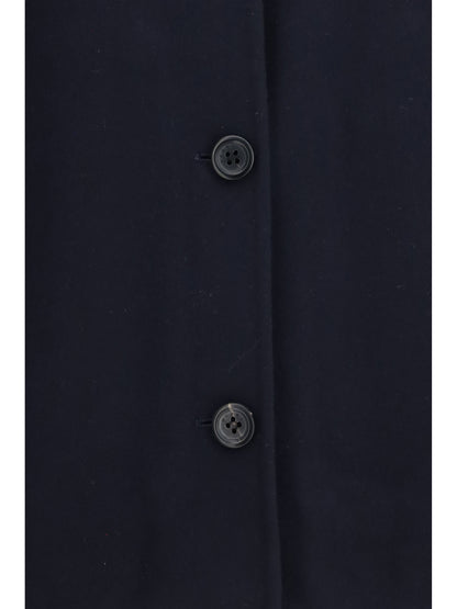 Marni Wool Jacket with logo embroidery - Ultramarine
