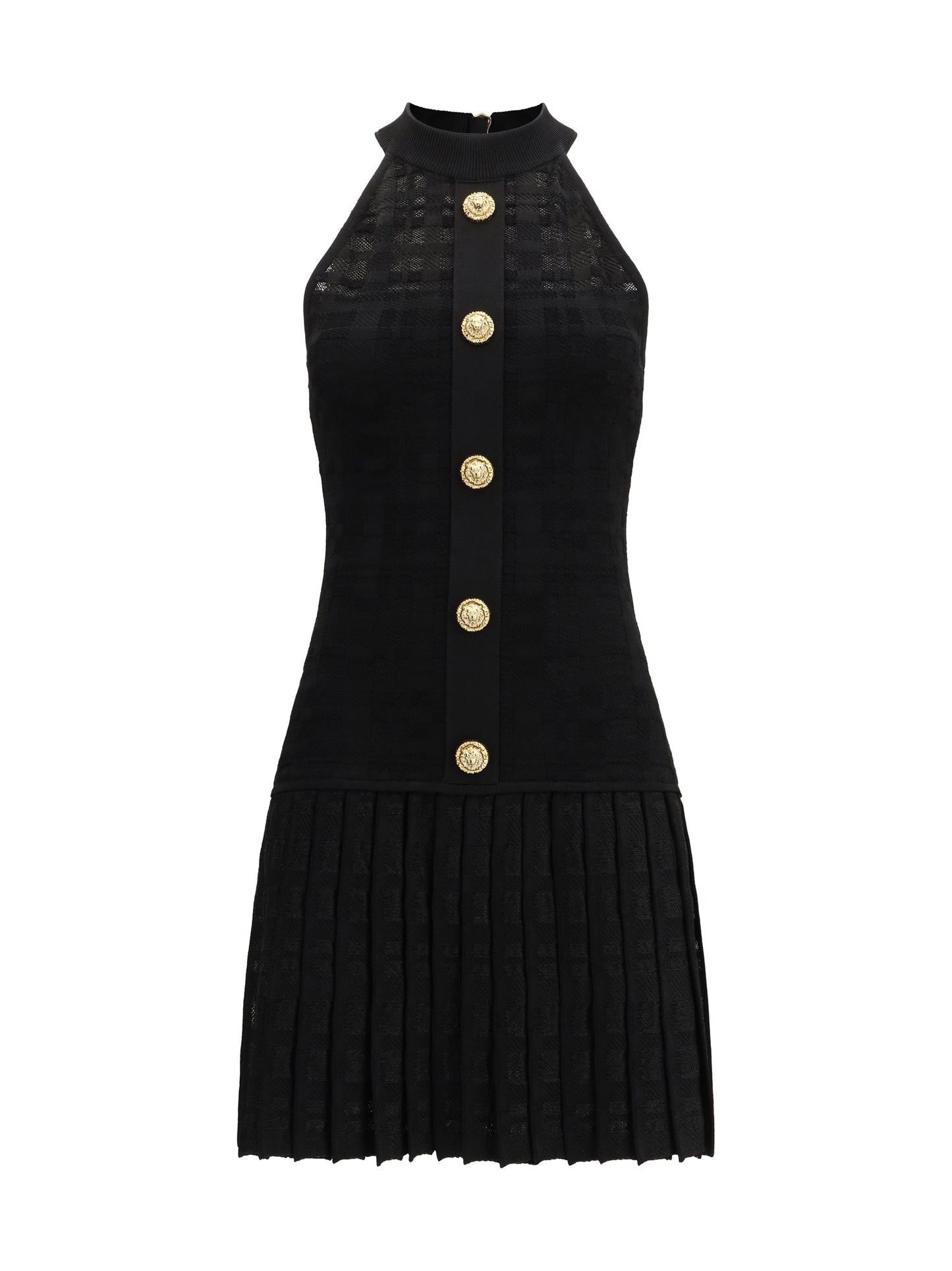 BALMAIN Pleated mini Dress