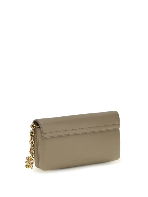 Marc Jacobs Snapshot Chain Wallet - Light Slate