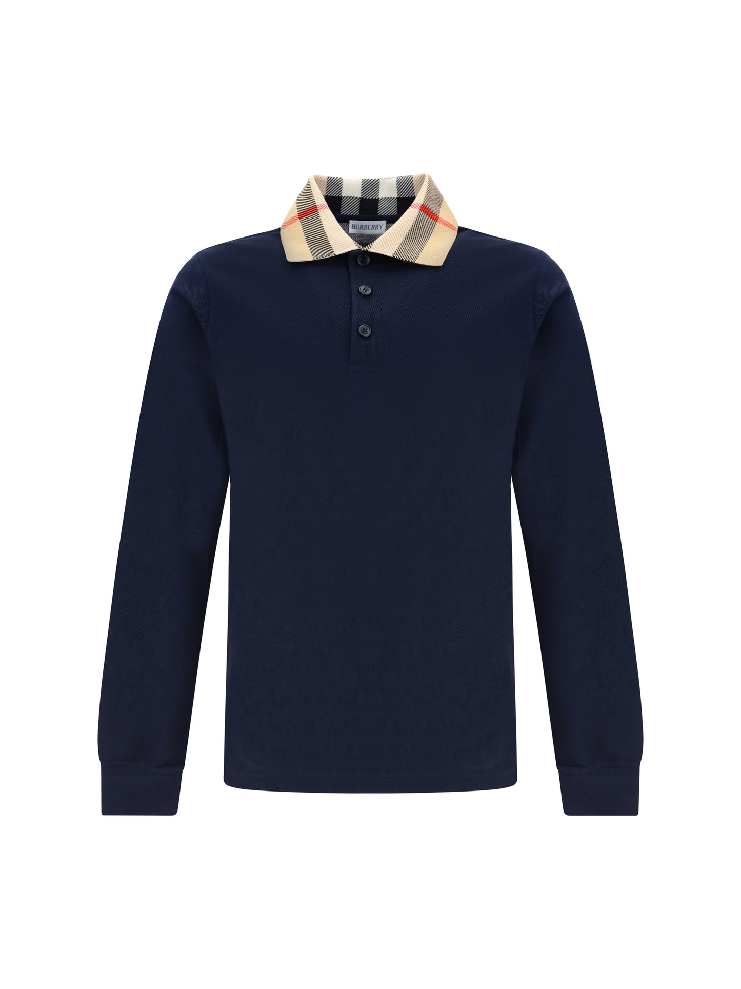 BURBERRY Cody long sleeve cotton Polo