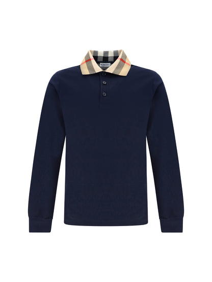 BURBERRY Cody long sleeve cotton Polo
