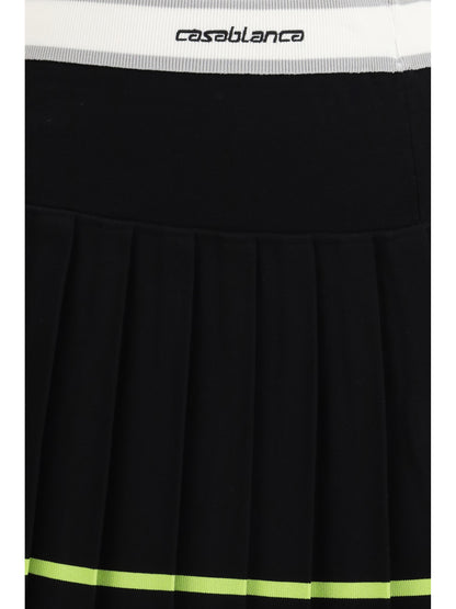 CASABLANCA  Striped pleated Skirt